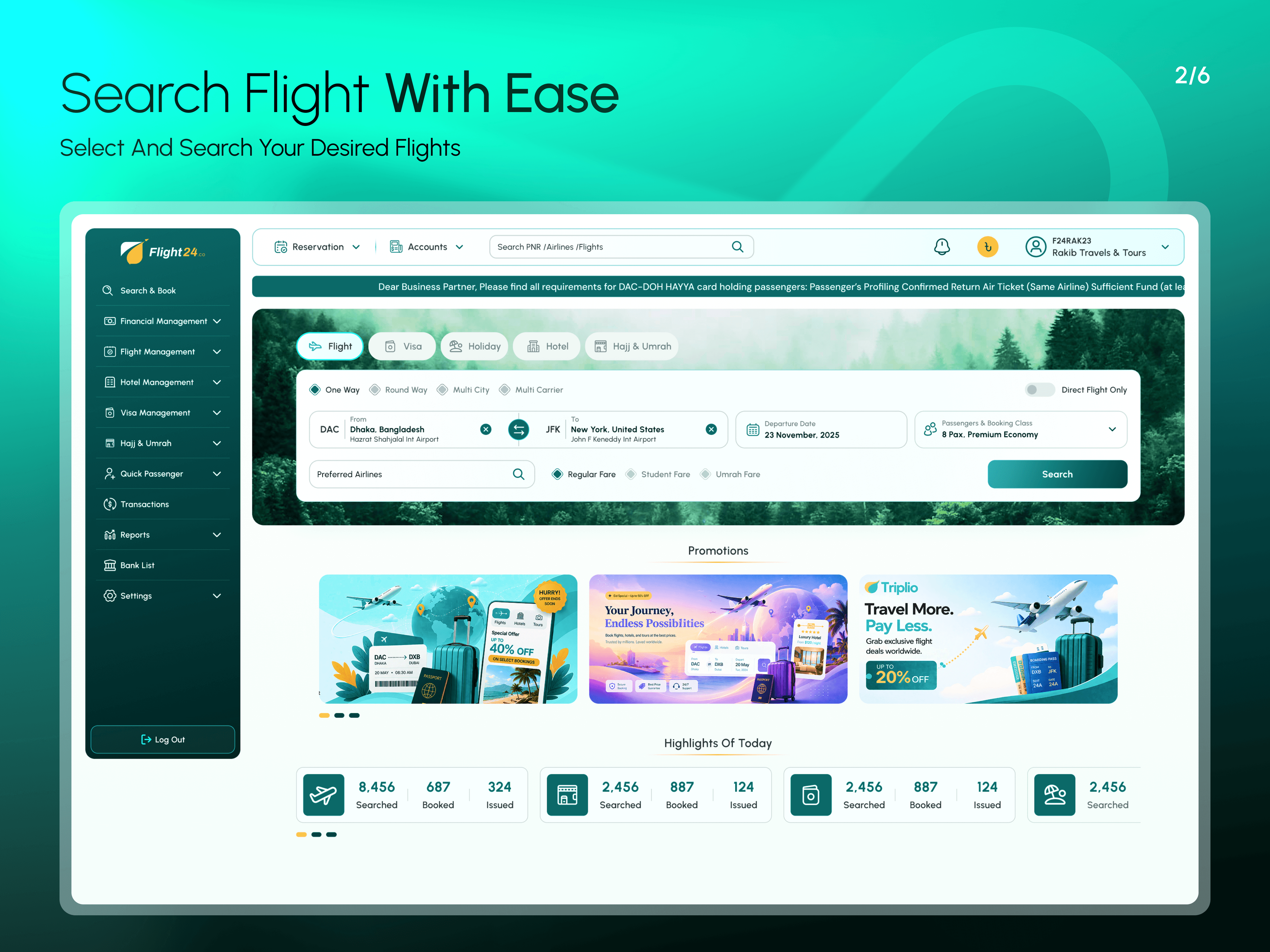 Flight24 Flight Booking