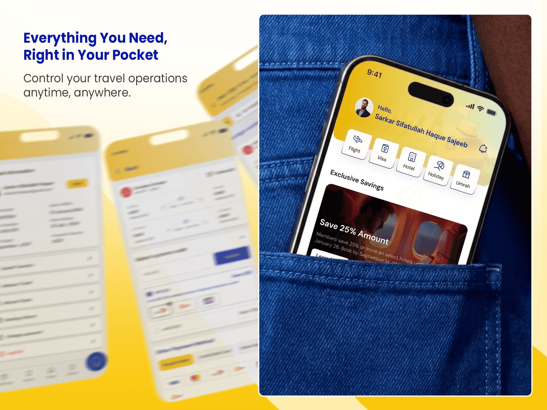 Go Plane Booking Experience