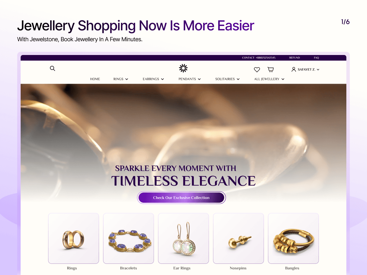 Jewelstone BD - Luxury Jewelry E-Commerce Platform